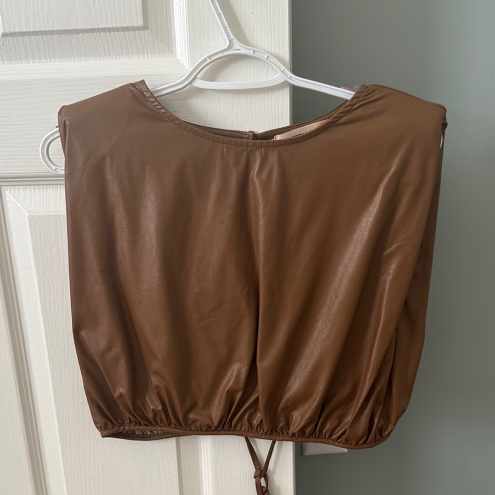Brown Women's Top